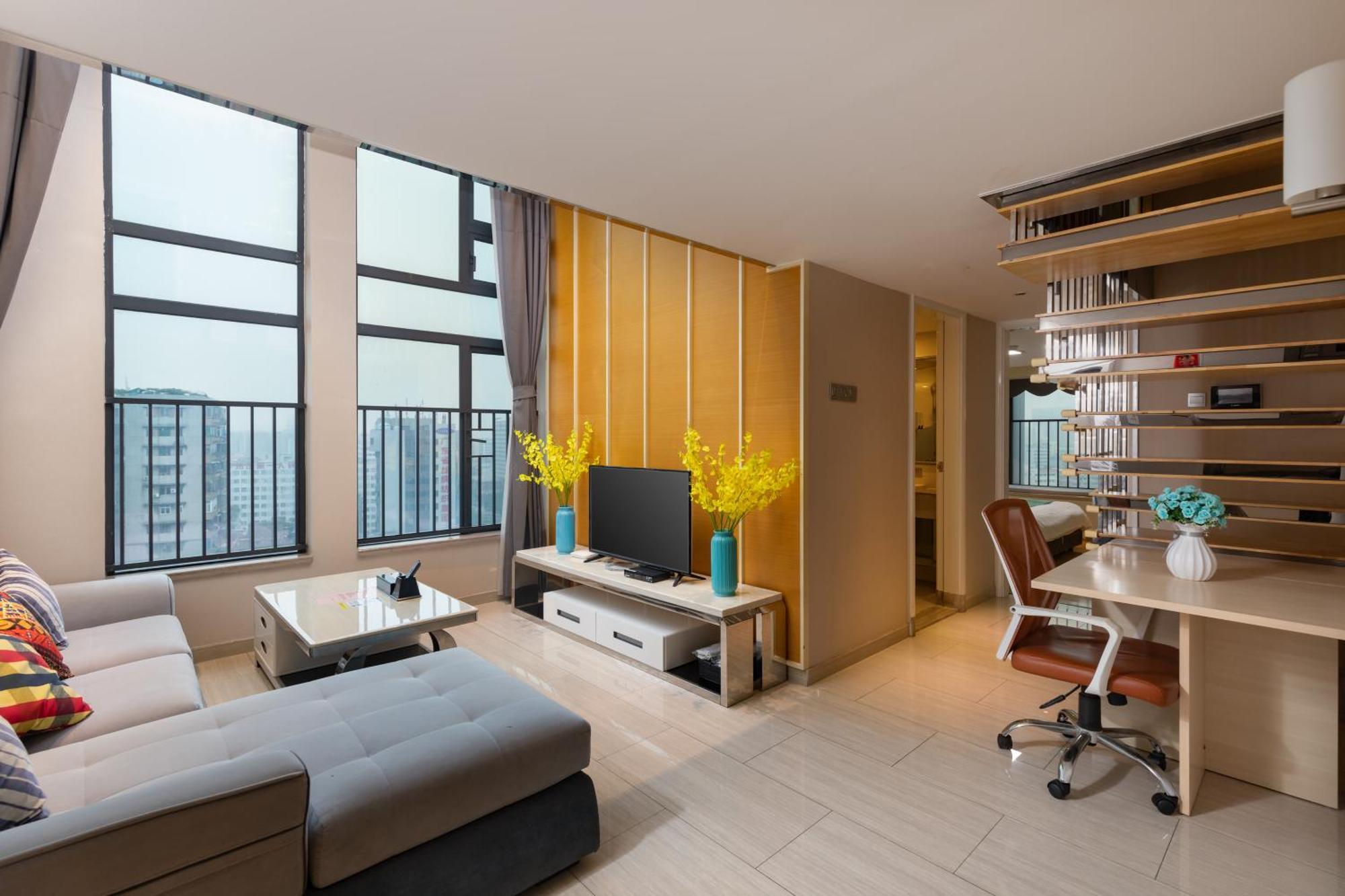 Keluowei International Serviced Apartment Guangzhou Sun-Yet.Memorial Branch ภายนอก รูปภาพ